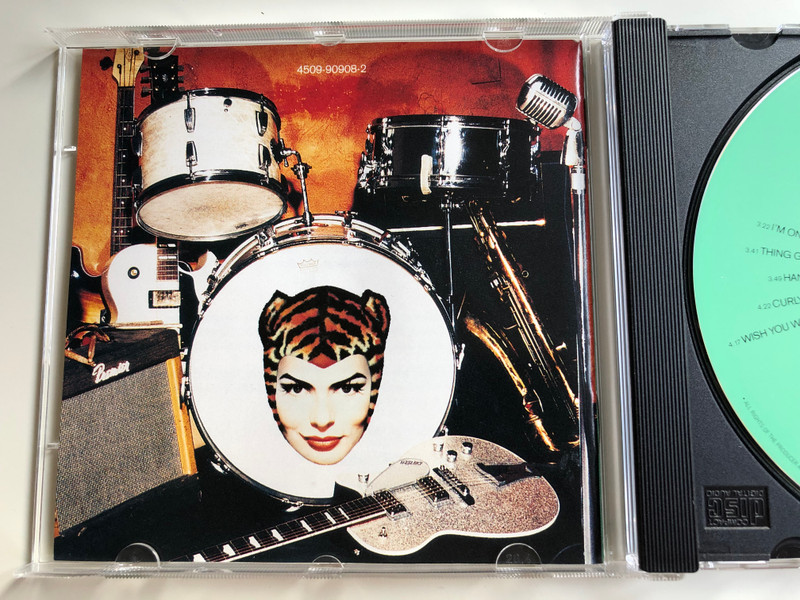 Grrr! - It's Betty Boo / WEA ‎Audio CD 1992 / 4509-90908-2