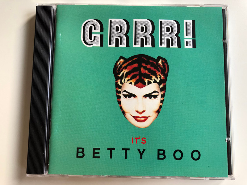 Grrr! - It's Betty Boo / WEA ‎Audio CD 1992 / 4509-90908-2