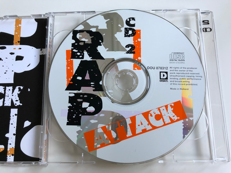 Rap Attack / Tag Team, A Tribe Called Quest, Smooth, Grandmaster Flash, Assault Team, Boogie Down Productions, Digital Underground, Fu-Schnickens, Wee Papa Girl Rappers / Disky ‎2x Audio CD 1997 / DOU 878312