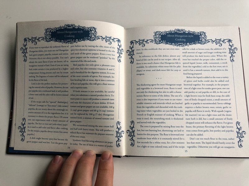 Károly Gundel Hungarian Cookbook revised by his sons / Ferenc Gundel and Imre Gundel / Corvina kiadó 2011 / English translation: Ágnes Kádár / 32nd revised edition / Hardcover (9789631359350)