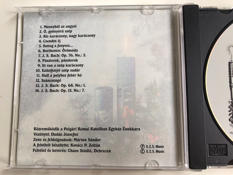 Szent Karácsony Éjjelén - Karacsonyi Énekek / E.Z.S. Music ‎Audio CD / 97052 E.Z.S.