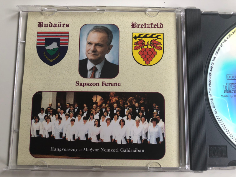 Tizenot Eves A Budaorsi Pro Musica Korus / Veyenyel: Sapszon Ferenc / Audio CD / ZENCD-2000-07