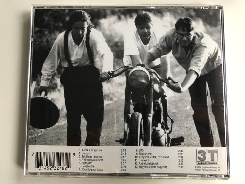 Kispál És A Borz ‎– Föld Kaland Ilyesmi... / 3T ‎Audio CD 1994 / 523 248-2