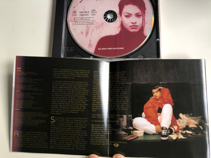 Veronica ‎– V... As In Veronica / Mercury ‎Audio CD 1995 / 528 548-2