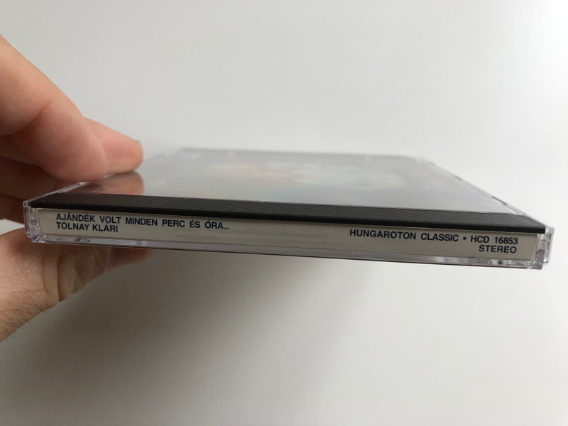 Ajandek volt minden perc es ora... - Tolnay Klari / Hungaroton Classic Audio CD 1998 Stereo / HCD 16853