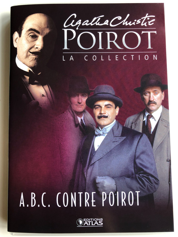 Agatha Christie Poirot DVD 1992 La Collection A.B.C Contre Poirot / Directed by Andrew Grieve / Starring: David Suchet, Hugh Fraser, Philip Jackson (PoirotFrenchDVD)
