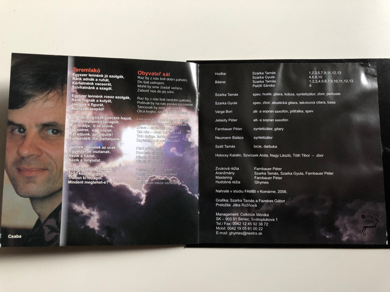 Ghymes ‎– Messzerepülő, Diaľkoletec / Pavian Records Audio CD 2007 / PM0027-2