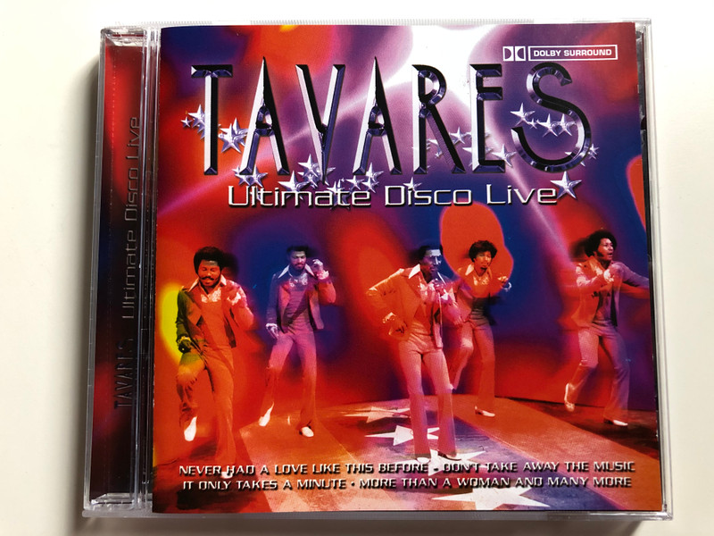 Tavares - Ultimate Disco Live / Never Had A Love Like This Before, Don't Take Away The Music, It Only Takes A Minute, More Than A Woman And many more / Going for a Song Audio CD / GFS387