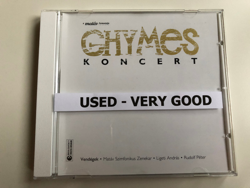 Ghymes ‎– Koncert / Vendegek - Matav Szimfonikus Zenekar, Ligeti Andras, Rudolf Peter / EMI ‎Audio CD 2003 / 595984 2
