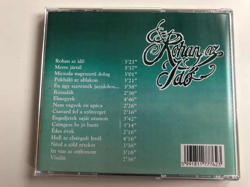 Rohan Az Idő - Slagerek S. Nagy Istvan szovegeivel / Csongess be jo barat - General, Hull az elsargult level - Mate Peter, Nem vagyok en apaca - Zalatnay Sarolta, Merre jartal - Nemeth Lehel / Gong Audio CD 1997 / HCD 17776 