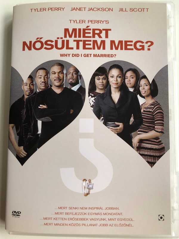Why did I get married? DVD 2007 Miért nősültem meg? / Directed by Tyler Perry / Starring: Tyler Perry, Janet Jackson, Jill Scott, Malik Yoba (5999544258075)
