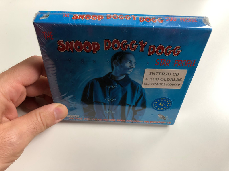 The Snoop Doggy Dogg ‎– Star Profile / 100 Page Full Color Picture Book And Audio Documentary CD / Point Entertainment Ltd. ‎Audio CD + Collcetors Book 1999 / 8248