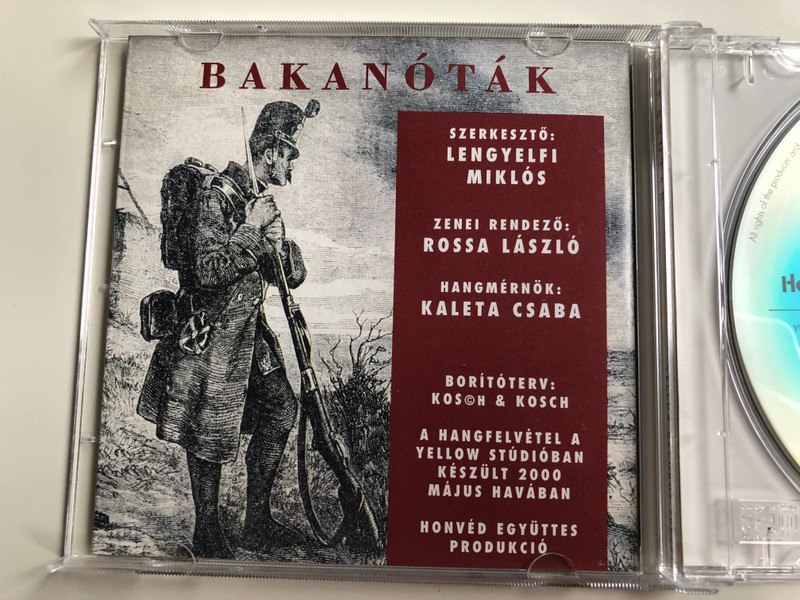 Bakanóták - Balogh Márton És Barátai ‎/ Yellow Records Audio CD 2000 / YRCD 2000-01