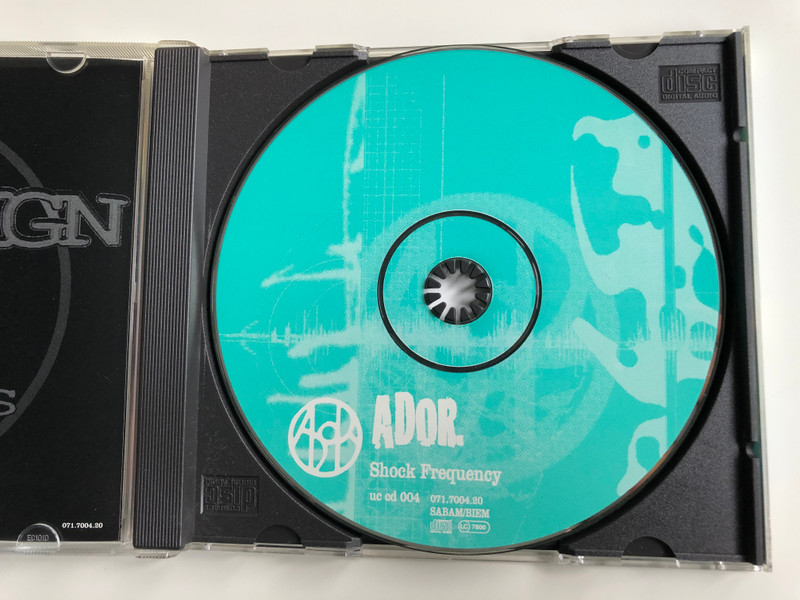 A.D.O.R. ‎– Shock Frequency / Tru Reign Records ‎Audio CD 1998 / UC CD 004