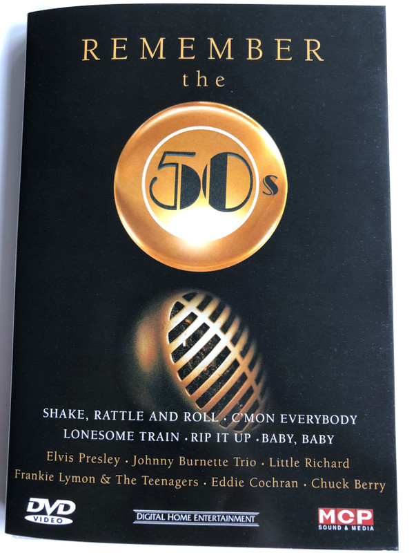 Remember the 50s DVD Shake, Rattle and Roll - C'mon Everybody - Lonesome Train / Elvis Presley, Little Richard, Chuck Berry / MCP Sound & Media / 161.237 (9002986612377)