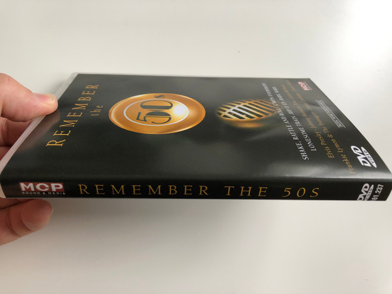 Remember the 50s DVD Shake, Rattle and Roll - C'mon Everybody - Lonesome Train / Elvis Presley, Little Richard, Chuck Berry / MCP Sound & Media / 161.237 (9002986612377)