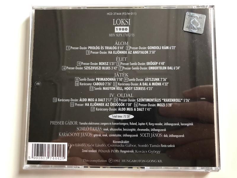 Loksi - Locomotiv GT ‎/ Mega Audio CD 1992
