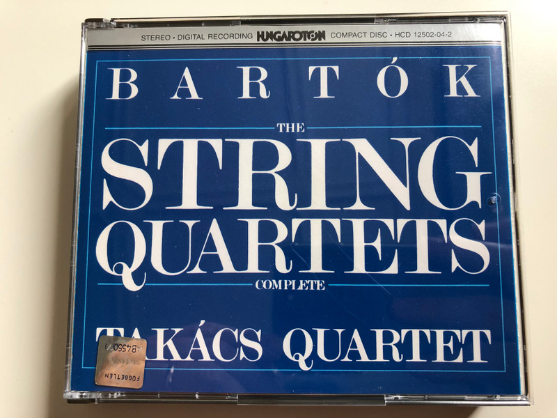Bartók – The String Quartets (3 × CD, Album) (HCD 12502-04-2)