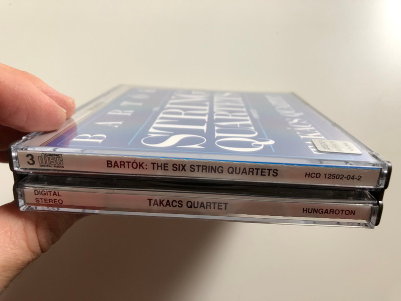 Bartók – The String Quartets (3 × CD, Album) (HCD 12502-04-2)