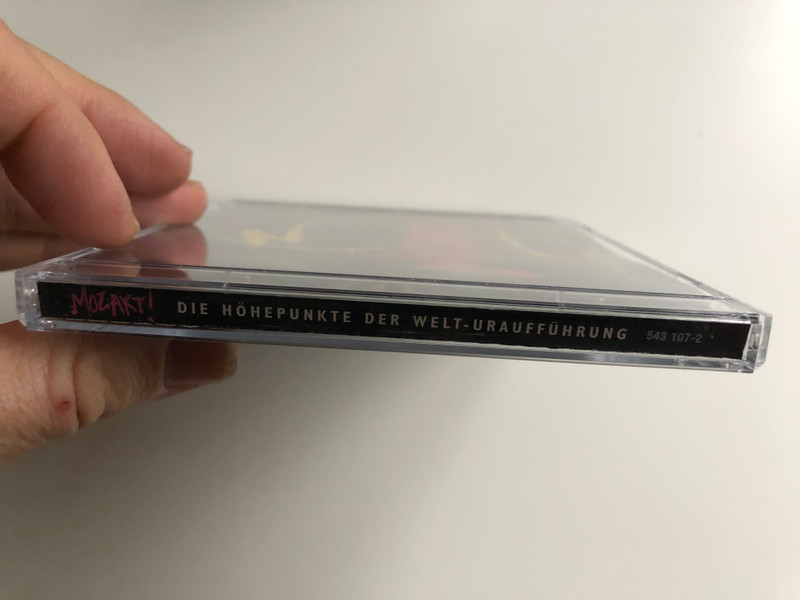 Die Höhepunkte Der Welt-Uraufführung / Mozart! - Ein Musical Von Michael Kunze & Sylvester Levay / Polydor ‎Audio CD 1999 / 543 107-2