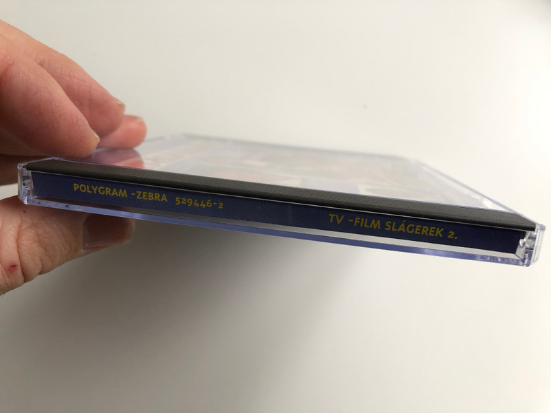 A Legszebb TV-Filmslágerek 2. (Cover Version) / Kisasszony, Kojak, Miami Vice, Volt egyszer egy vadnyugat, Tovismadarak, Sandokan, Baywatch, Borostyan, A simlis es a szende / Zebra Audio CD 1995 / 529446-2