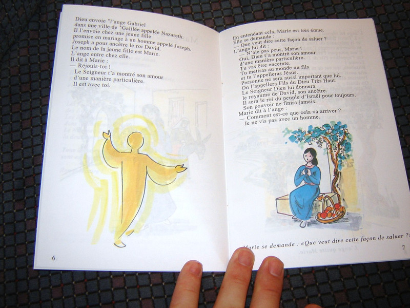 French Children's Bible Story Book about JESUS VOLUME 1 / Francais Bonnes