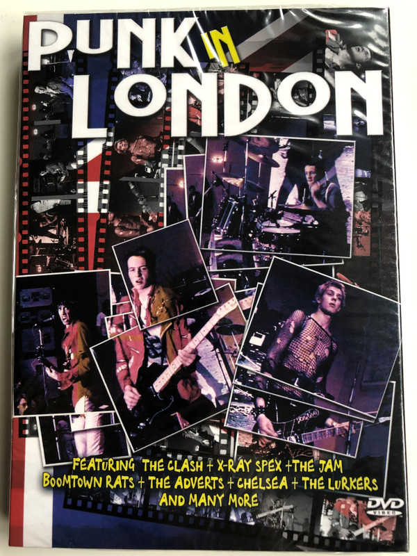 Punk in London DVD Featuring: The Clash + X-Ray Spex + The Jam / Directed by Wolfgang Buld / Re-mastered from the original negative (7393068071086)