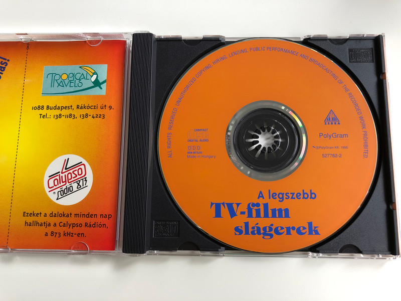 A Legszebb TV-Film Slágerek / Jockey, Surda, Brinkmann es a tobbiek... / Dallas, Kalandorok, Rivera, P.S.I. Luv U, Maigret, Knight Rider / PolyGram ‎Audio CD 1995 / 527782-2