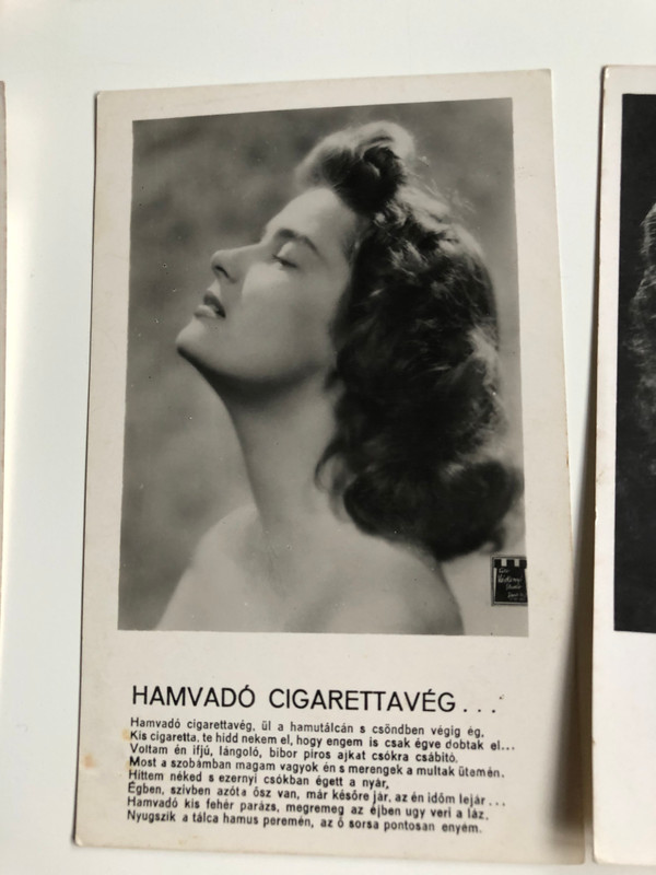 10 Katalin Karády ORIGINAL Post Cards / As pictured