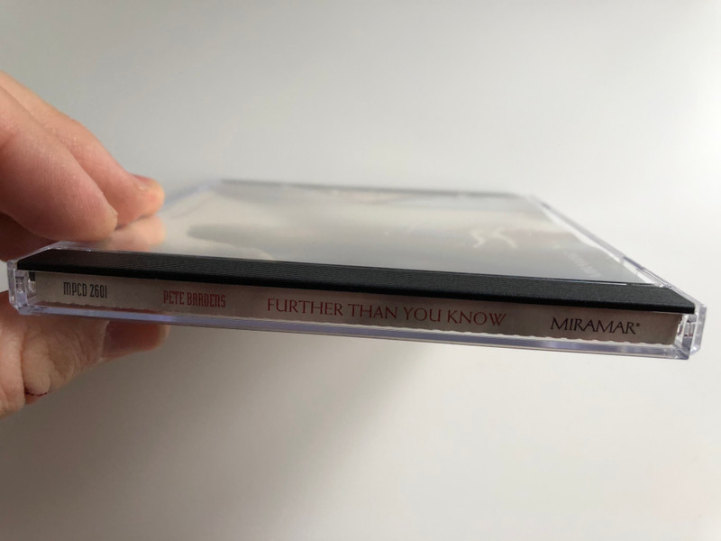 Pete Bardens ‎– Further Than You Know / Miramar ‎Audio CD 1993 / MPCD 2601