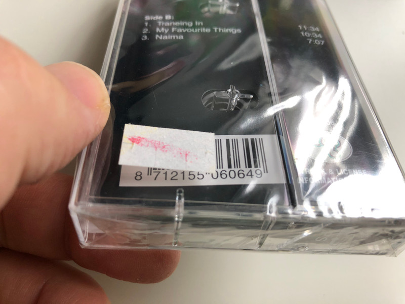 John Coltrane Vol. 1 / Tape Trax Audio Cassette / TT20106