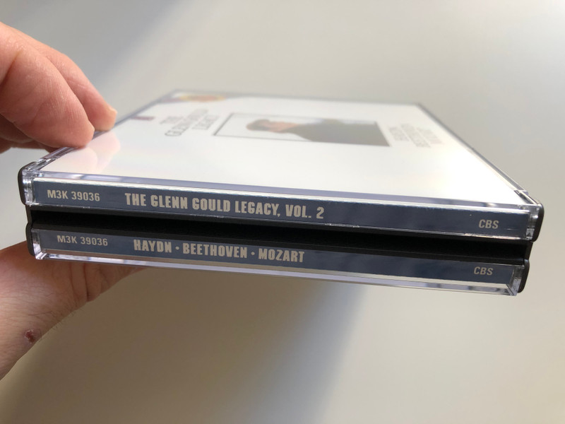The Glenn Gould Legacy, Vol. 2 / Haydn, Beethoven, Mozart / CBS Masterworks ‎3x Audio CD 1985 Stereo / M3K 39036