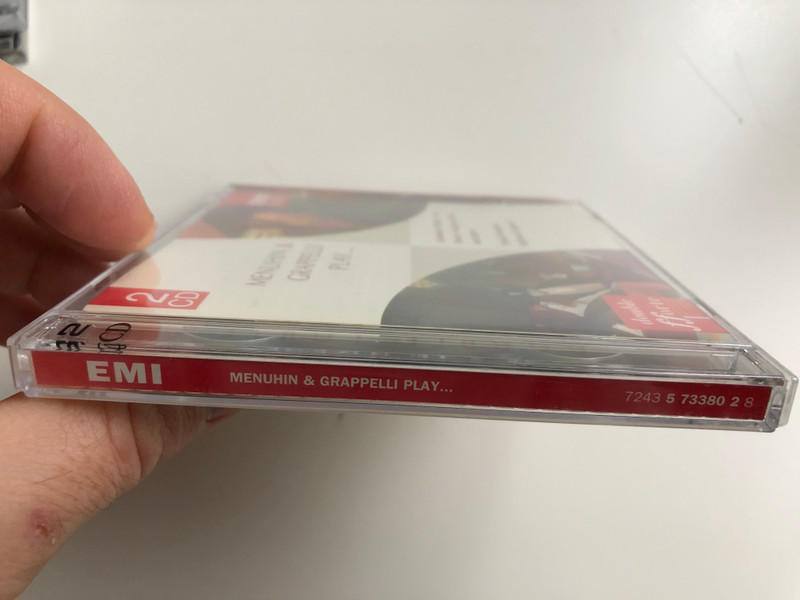 Menuhin & Grappelli Play... / Gershwin, Berlin, Kern, Porter, Rodgers & Hart and others / Yehudi Menuhin, Stéphane Grappelli / Double ƒƒorte / EMI Classics ‎2x Audio CD 1999 Stereo / 724357338028