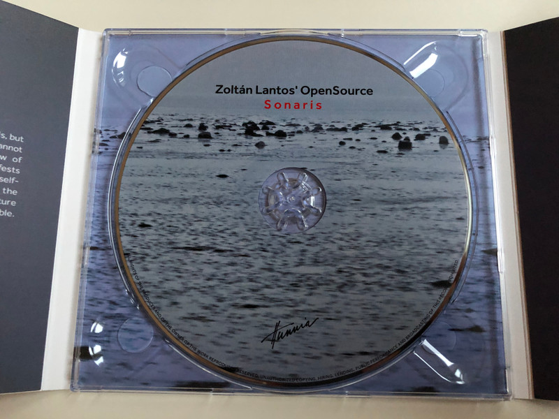 Zoltán Lantos' Opensource ‎– Sonaris / Hunnia Records & Film Production ‎Audio CD 2018 / HRCD1806