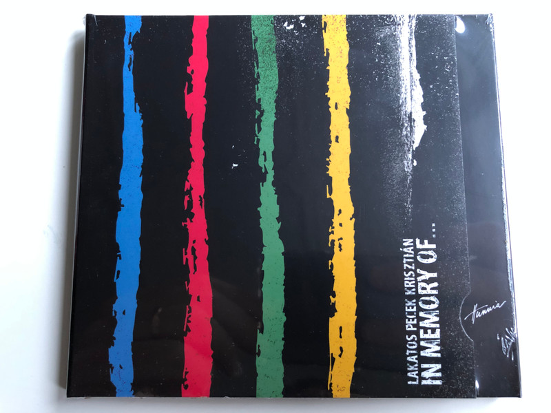 Lakatos ‎Pecek Krisztián – In Memory Of ... / Hunnia Records & Film Production ‎Audio CD 2012 / HRCD 1203