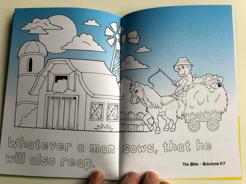 Time for Wonder! Children's Colouring Book / Gute Botschaft Verlag 2017 / Paperback / GBV 0382 / For Children ages 4-8 (9783866983434)