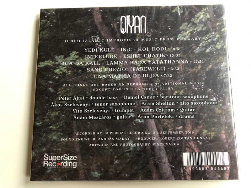 Qiyan / SuperSize Recording Audio CD 2019 / HRCD2006