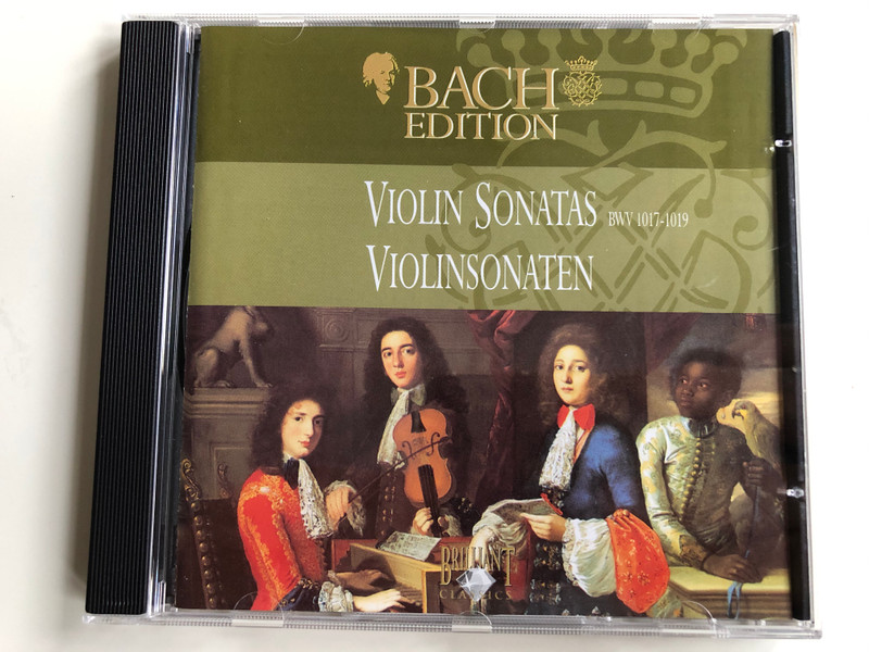 Bach Edition / Violin Sonatas BWV 1017-1019 = Violinsonaten / Brilliant Classics ‎Audio CD / 99375/12Bach Edition / Violin Sonatas BWV 1017-1019 = Violinsonaten / Brilliant Classics ‎Audio CD / 99375/12