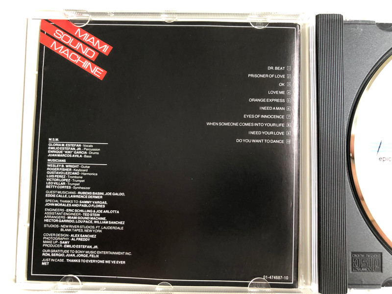 Miami Sound Machine ‎– Eyes Of Innocence / Epic Audio CD / 474687 2