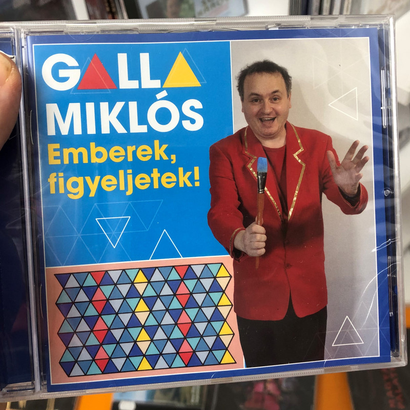 Galla Miklós ‎– Emberek, Figyeljetek! / GrundRecords Audio CD 2019 / GR139