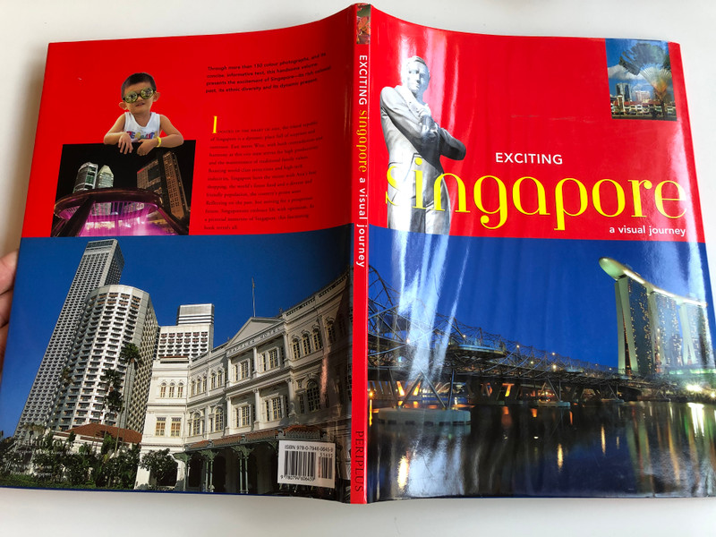 Exciting Singapore - A visual journey by David Blocksidge / Stunning photographs - Engaging & informative text - Singapore travel guide / Periplus Editions HK 2000 / Paperback (9780794606459)