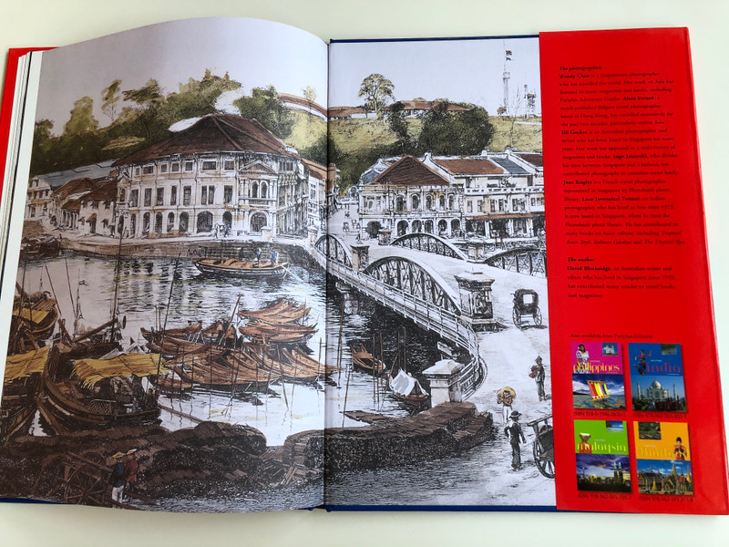 Exciting Singapore - A visual journey by David Blocksidge / Stunning photographs - Engaging & informative text - Singapore travel guide / Periplus Editions HK 2000 / Paperback (9780794606459)
