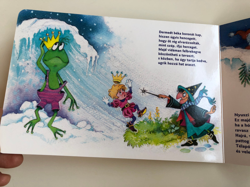Eltévedt a Télapó - Makk Marci meséi by Rigó Béla / Móra könyvkiadó 2017 / Illustrated by Foky Ottó / Santa Clause is lost / Hungarian Board book for children (9789634157434)