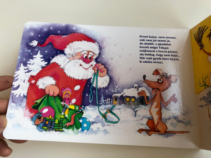 Eltévedt a Télapó - Makk Marci meséi by Rigó Béla / Móra könyvkiadó 2017 / Illustrated by Foky Ottó / Santa Clause is lost / Hungarian Board book for children (9789634157434)