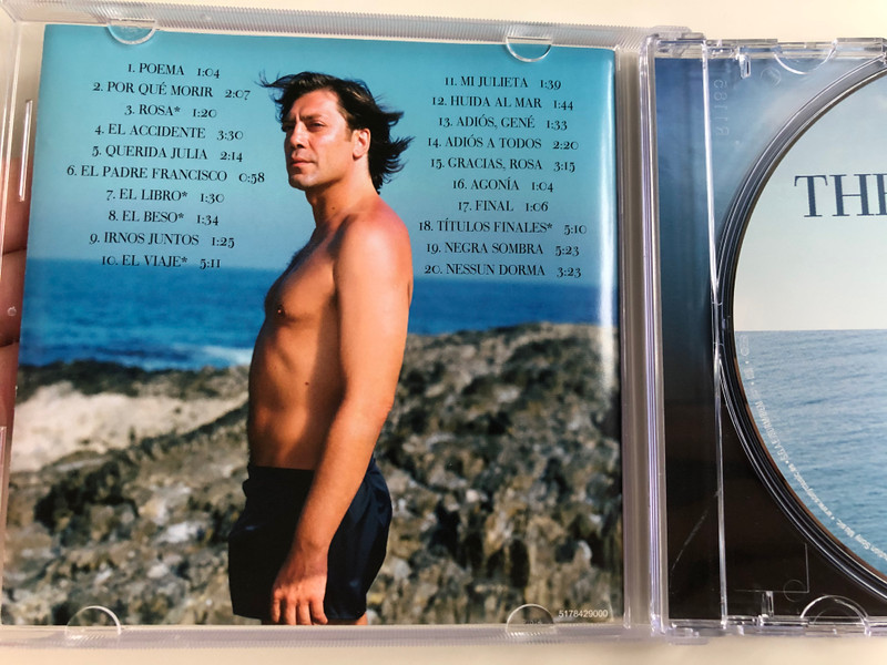 The Sea Inside - Music composed by Alejandro Amenábar / Featuring Carlos Nunez / Sony Music ‎Audio CD / SMM 517842 9