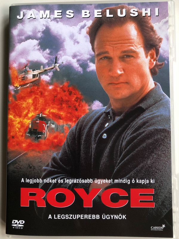 Royce DVD 1994 / Directed by Rod Holcomb / Starring: James Belushi, Peter Boyle, Miguel Ferrer, Chelsea Field (5999546330243)