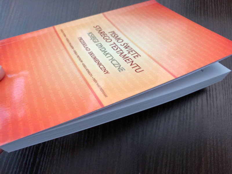 Polish Old Testament Vol. 3 - Ecumenical translation - Job, Psalms, Proverbs, Ecclesiastes / Pismo Swiete Starego Testamentu Tom 3 - Ksiegi Dydaktyczne - Przeklad Ekumeniczny / Polish Bible Society / Paperback (9788385260516)