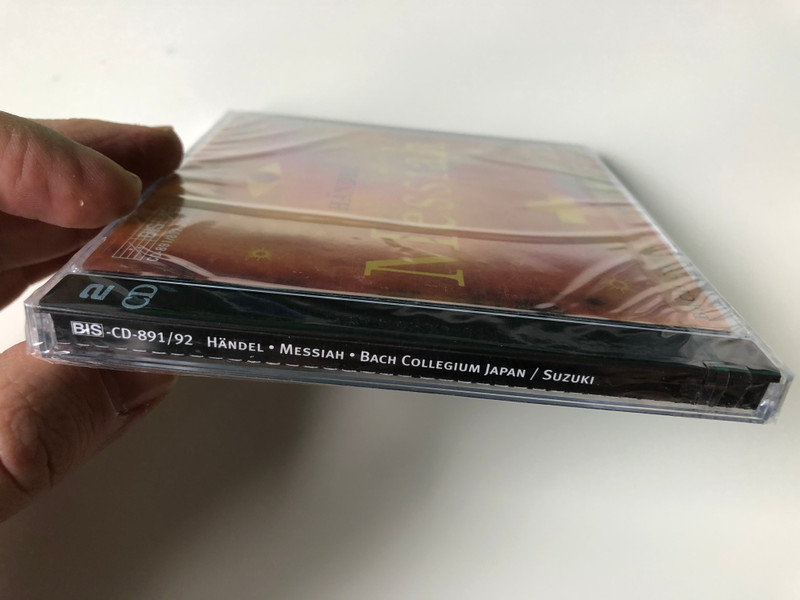 Handel - Messiah / Bach Collegium Japan, Masaaki Suzuki / BIS Audio CD 1997 / BIS-CD-891/92