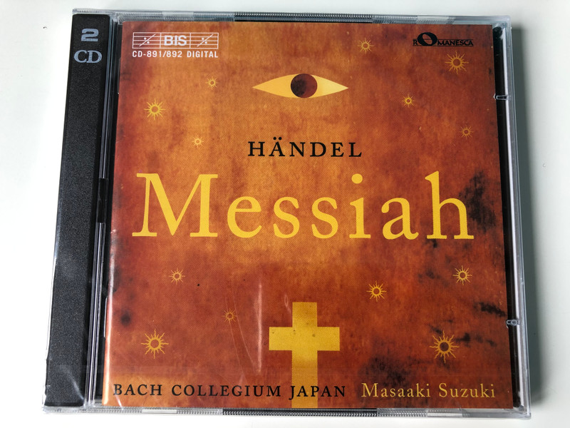 Handel - Messiah / Bach Collegium Japan, Masaaki Suzuki / BIS Audio CD 1997 / BIS-CD-891/92