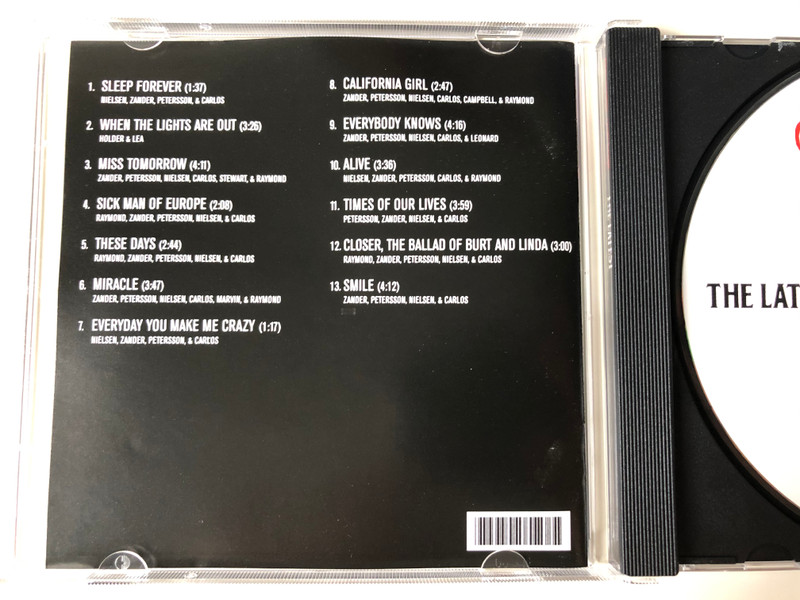 Cheap Trick ‎– The Latest / Cheap Trick Unlimited ‎Audio CD 2009 / CTU 2009 